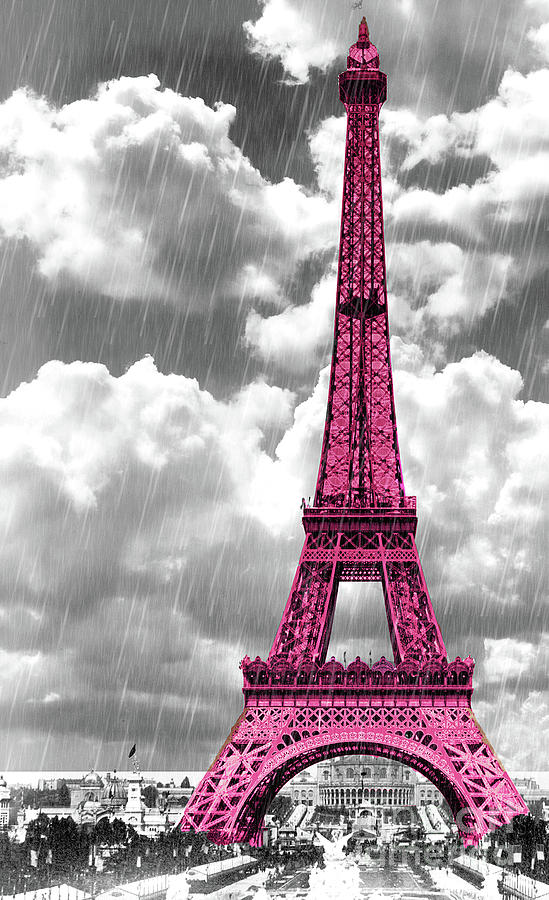 Pink Paris II Photograph