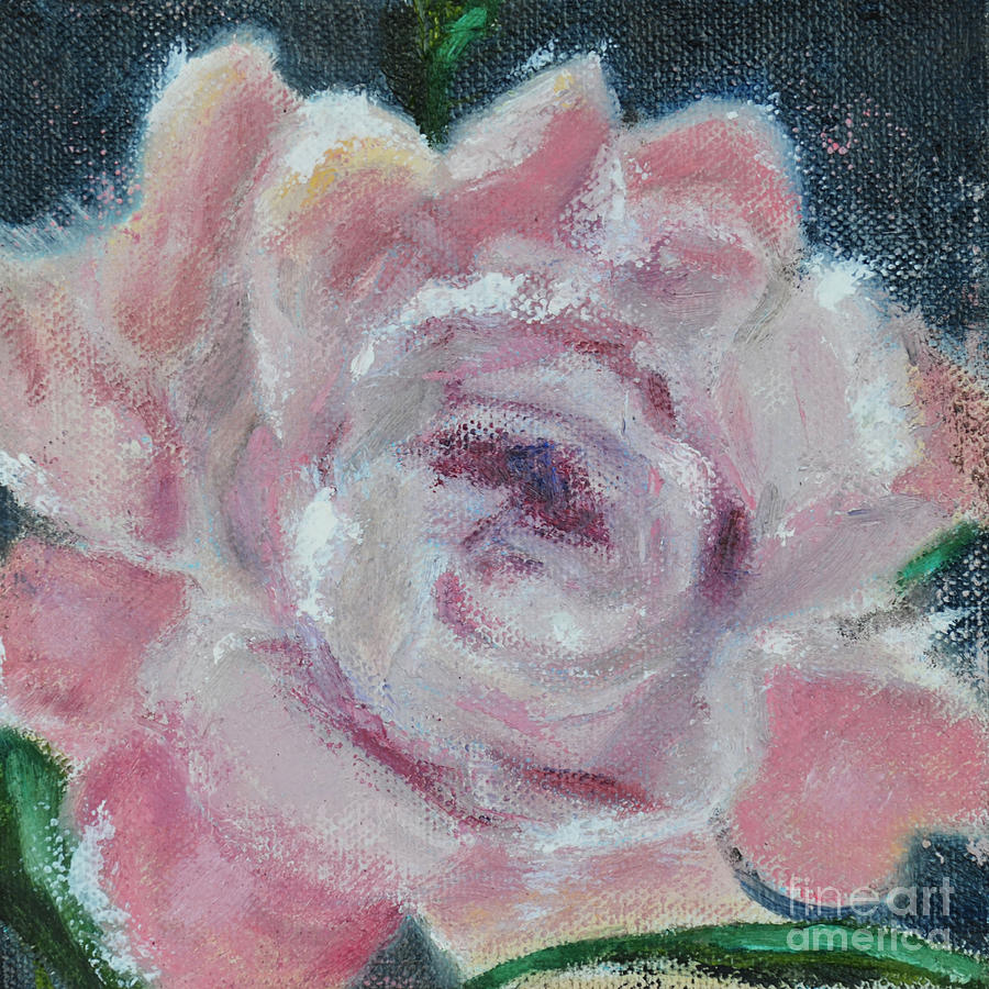 Pink Peony Painting by Patricia Caldwell