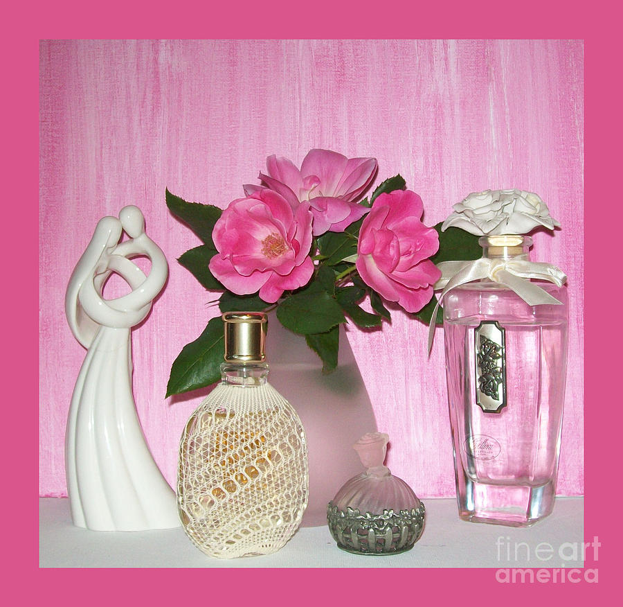 Pink Perfume Photograph by Marsha Heiken