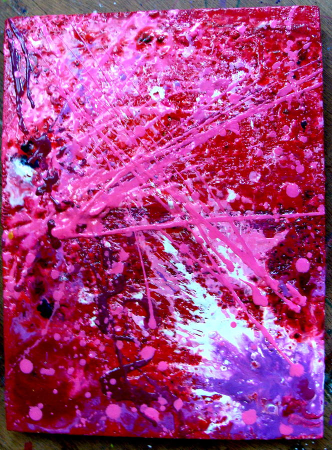 Pink Pleasure Painting by Aldo Del Bosque - Fine Art America