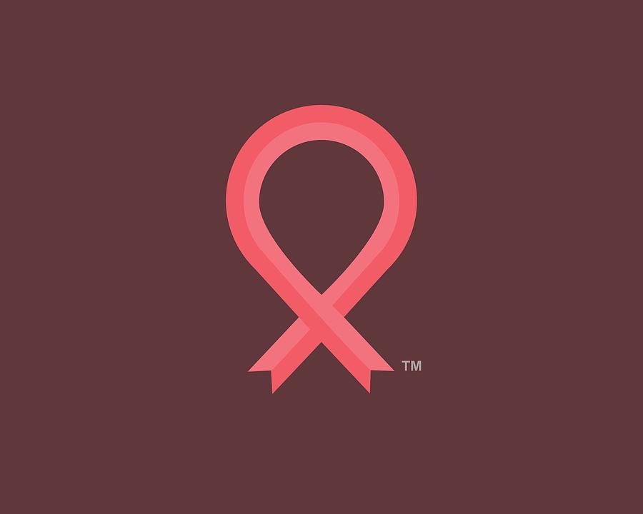 National Breast Cancer Foundation Digital Art - Pink Ribbon by National Breast Cancer Foundation