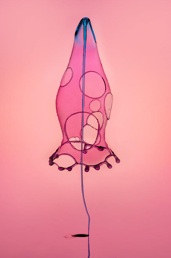 Pink Rocket Photograph by Jaroslaw Blaminsky