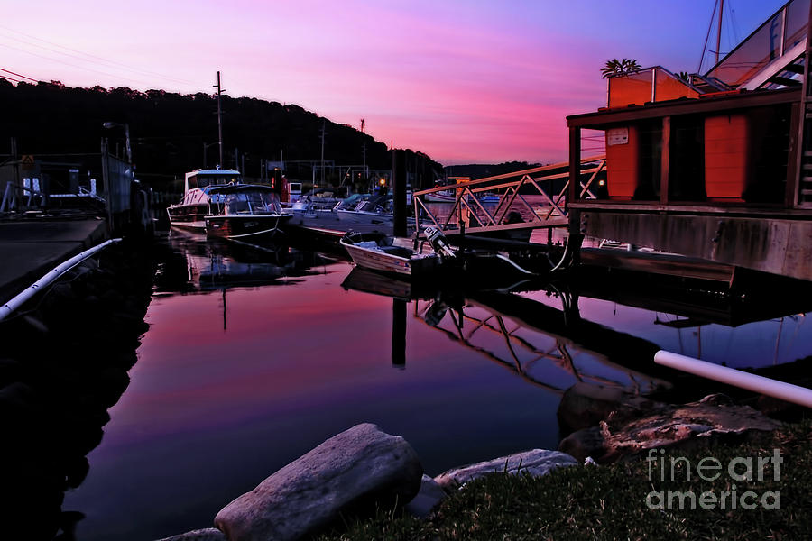Sunset Photograph - Pink Serenity by Kaye Menner by Kaye Menner