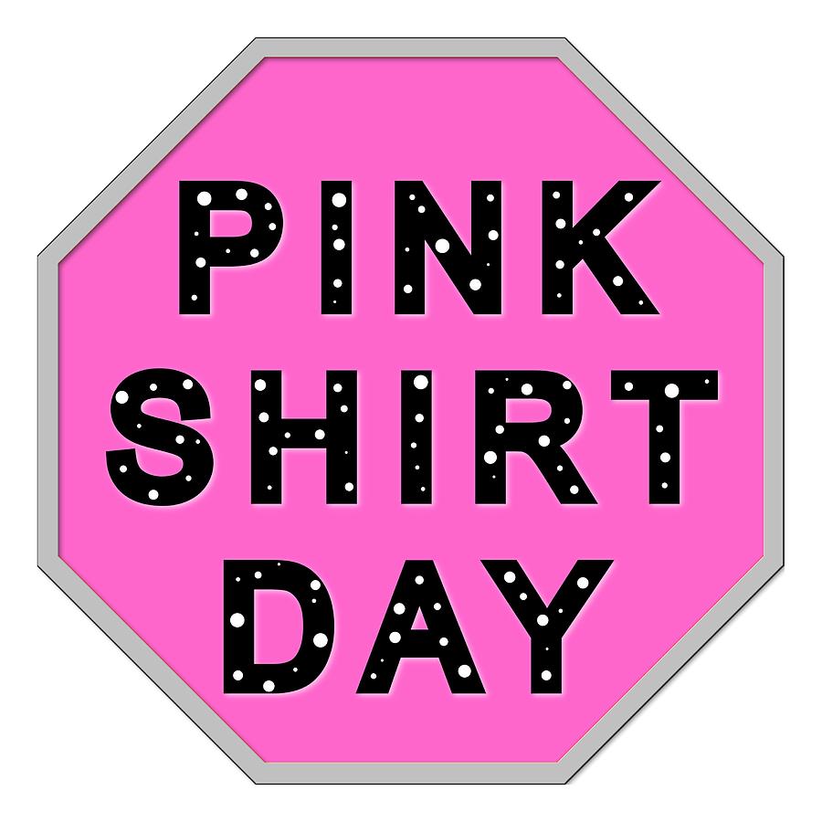 Pink Shirt Day 3 Digital Art by Linda Diane Taylor