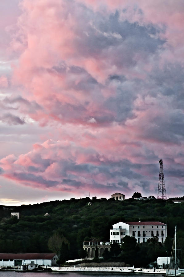 Pink sky  Photograph by Pedro Cardona Llambias