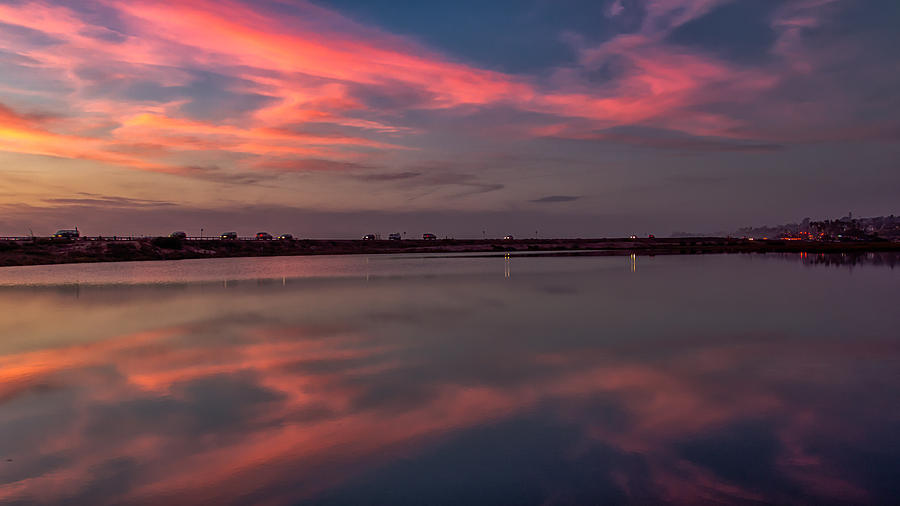 Sunset Photograph - Pink Sky by Thomas Kaestner