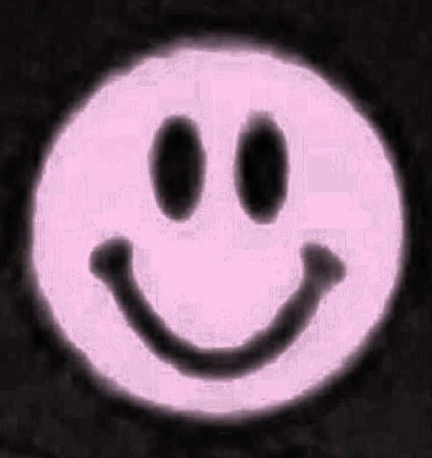 Pink Smiley Photograph by Rob Hans