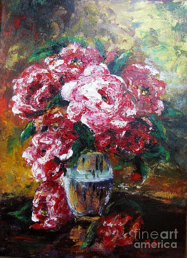 Pink splendour Painting by Vesna Martinjak