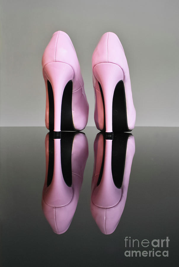 Stiletto Photograph - Pink Stilettos by Terri Waters