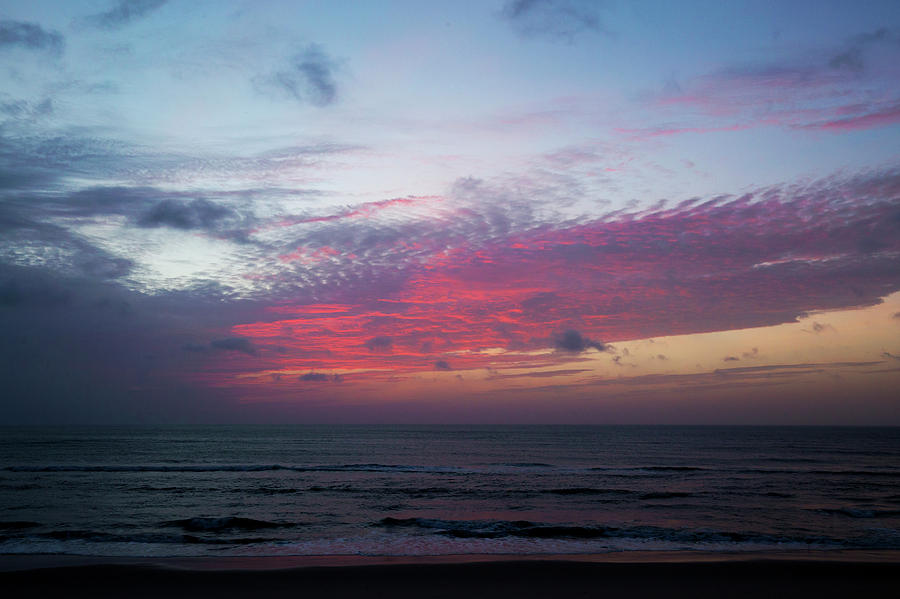 Pink Sun Rise Photograph by David Stasiak