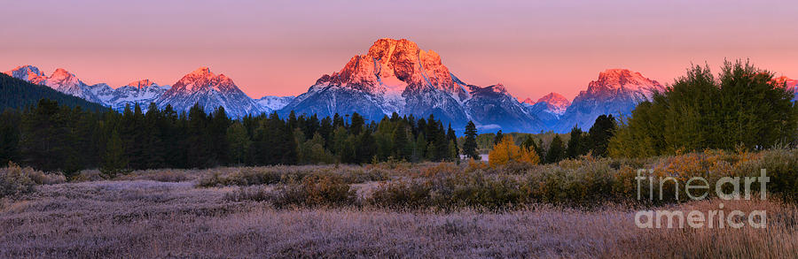 Pink Sunrise On The Way To Oxbow Photograph by Adam Jewell