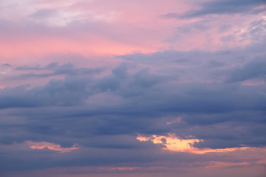 Pink Sunset Photograph by Gill Billington
