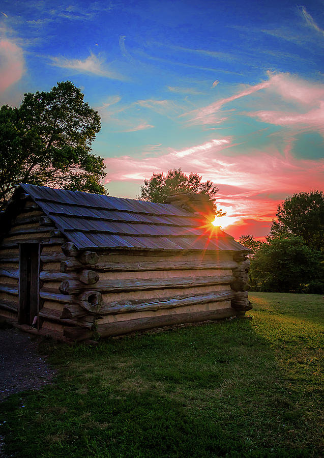 Pink Sunset Over Valley Forge Photograph by Howard Roberts