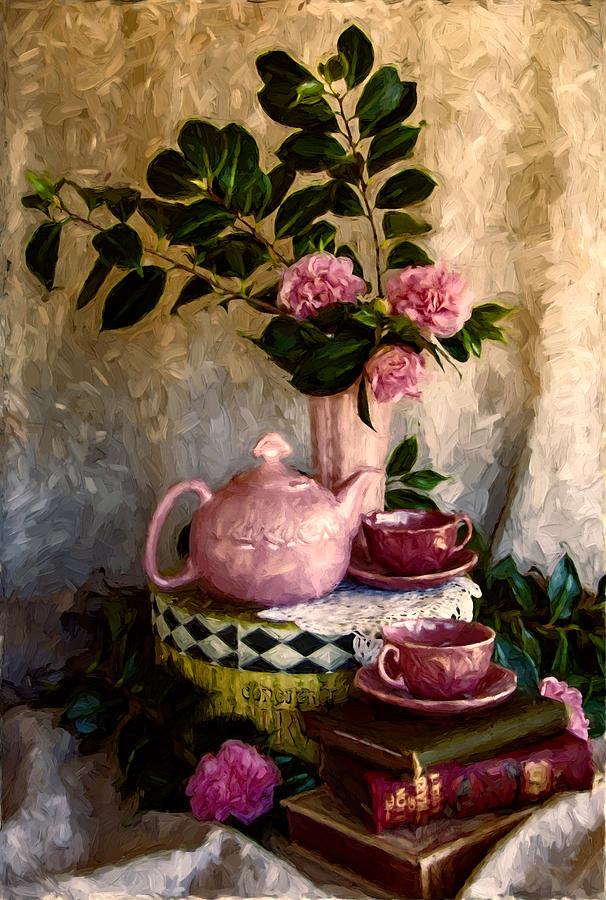 Tea Photograph - Pink Tea by John K Woodruff