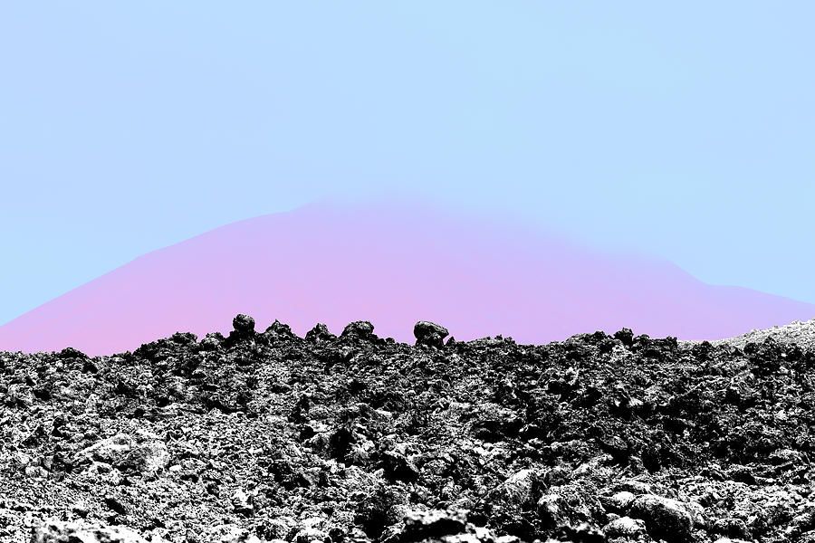 Pink Volcano Photograph by Jean-luc Bohin