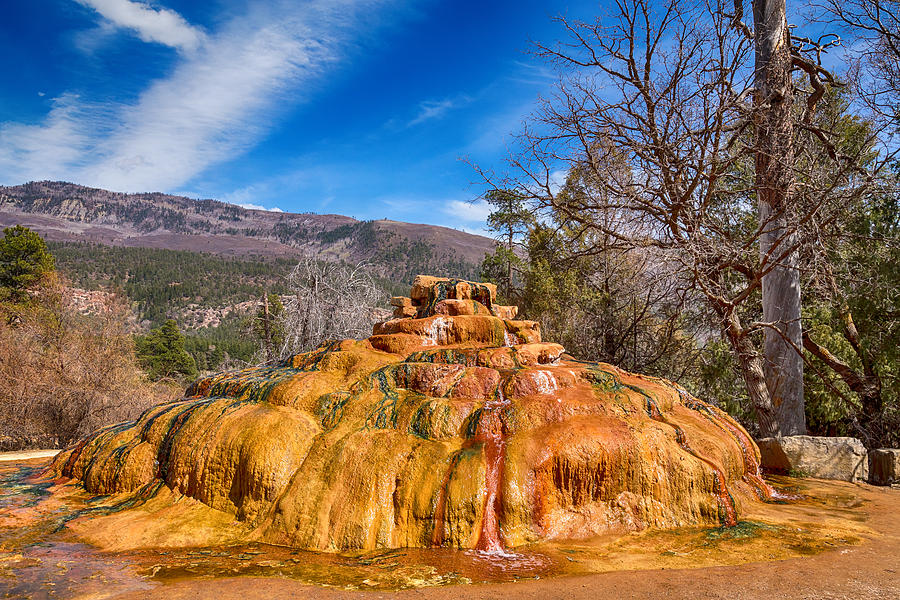 Pinkerton Hot Spring Formation Photograph by James BO Insogna