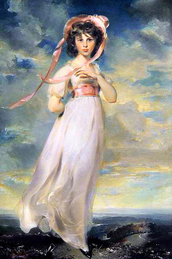 Pinkie Painting by Thomas Lawrence