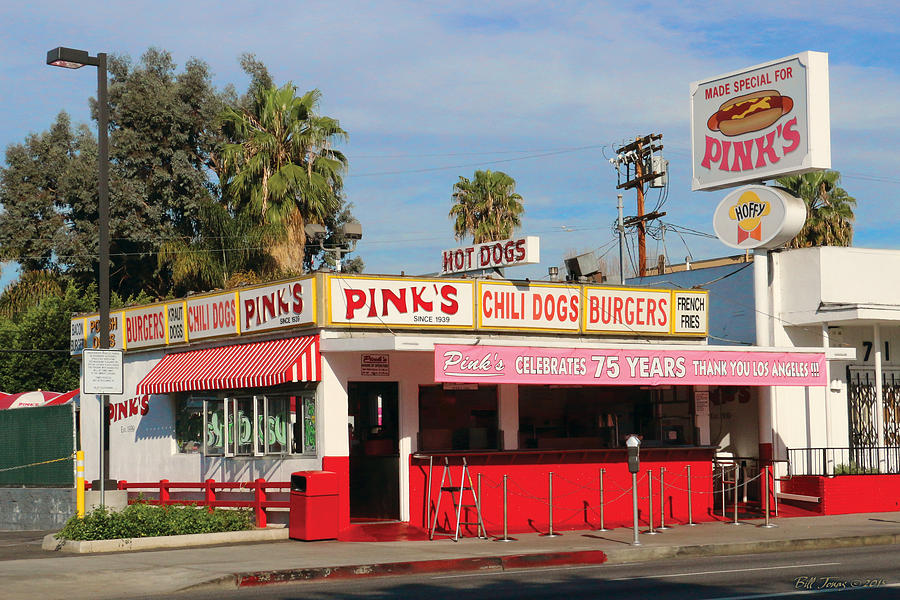 Pink's Hot Dogs Photograph by Bill Jonas - Fine Art America