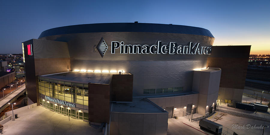 Lincoln Photograph - Pinnacle Bank Arena by Mark Dahmke