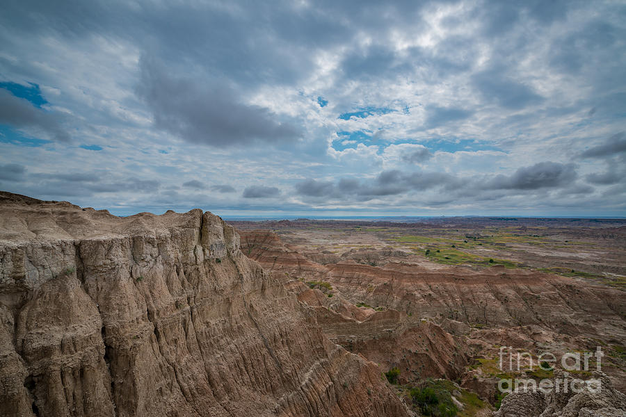 Pinnacles Overlook at Badlands Photograph by Michael Ver Sprill