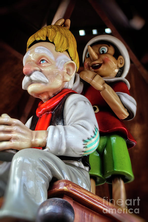 Pinocchio and Geppetto Art Photograph by Doc Braham