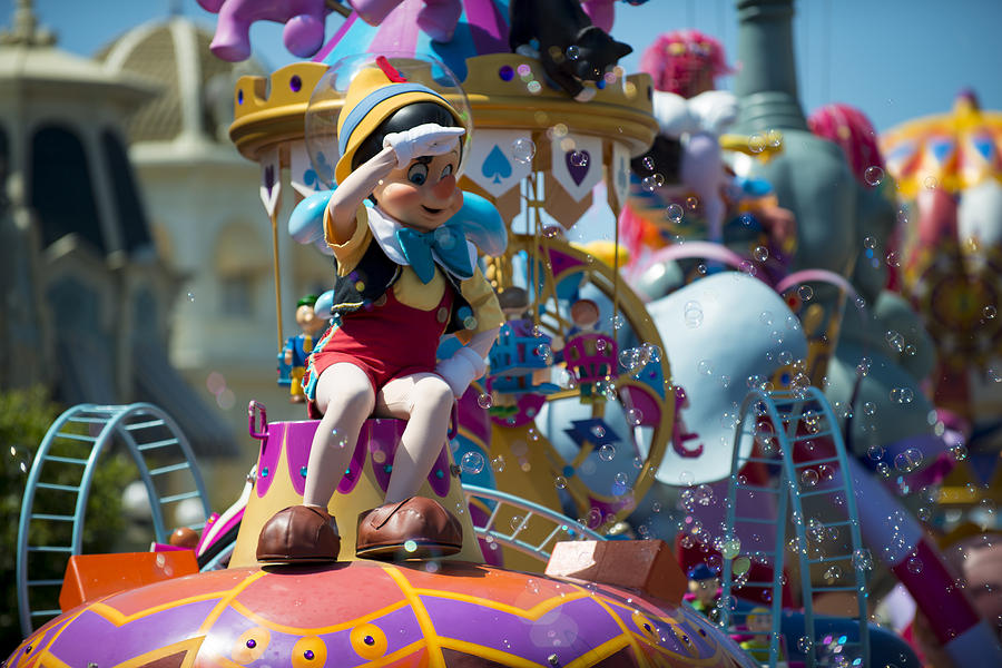 Pinocchio Disney World Photograph by Kevin Cable