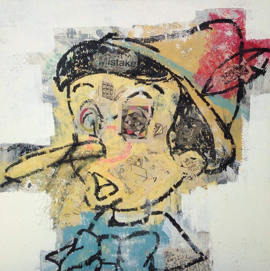 Abstract Painting - Pinocchio  by Matt Cox