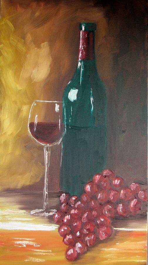 Pinot Noir Painting by Craig Wade | Fine Art America