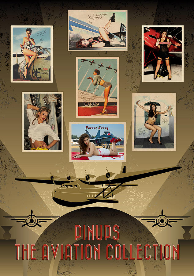Pinups Photograph - Pinups - The Aviation Collection by Doug Matthews