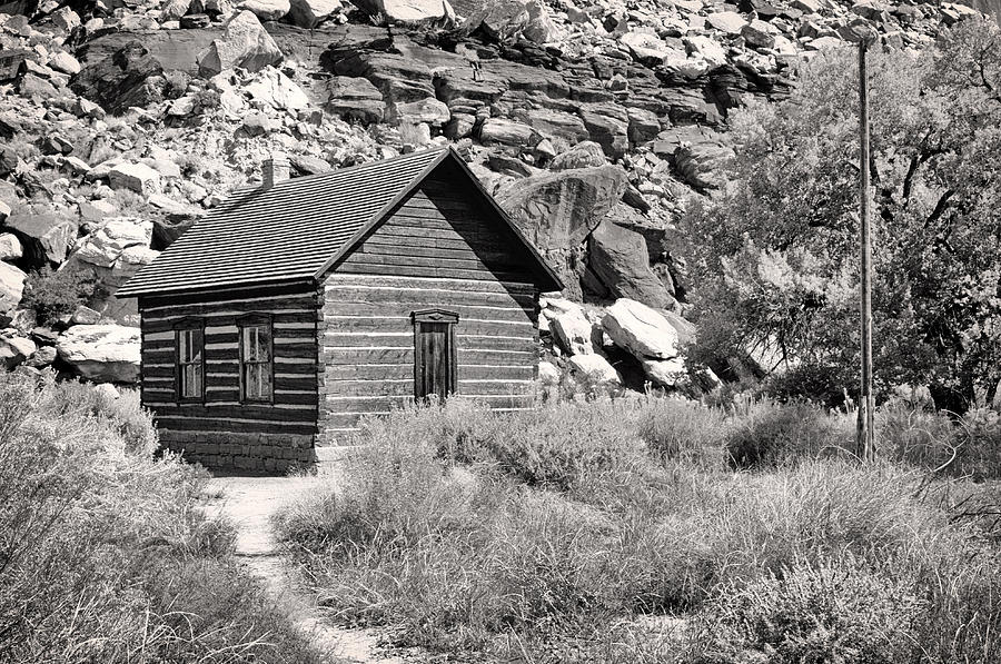 Pioneer Schoolhouse Photograph by Nicholas Blackwell