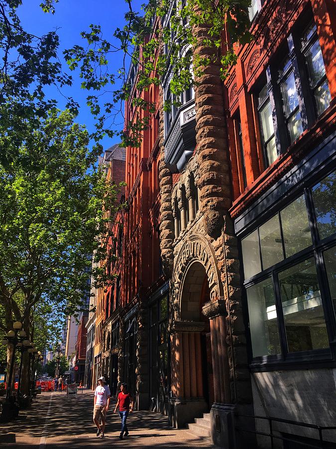 Pioneer Square Photograph by Jerry Abbott