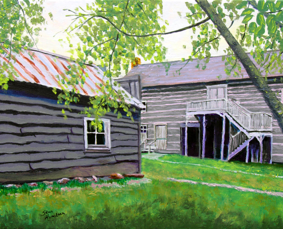Pioneer Village One Painting by Stan Hamilton