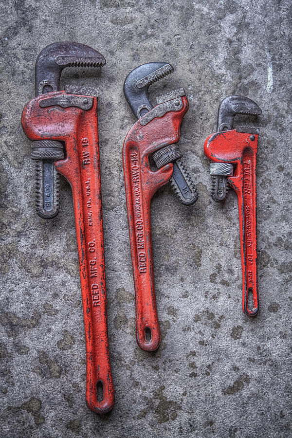 Pipe Wrenches Photograph by Randy Steele