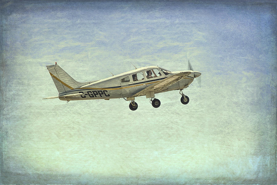 Airplane Photograph - Piper Archer by Eunice Gibb