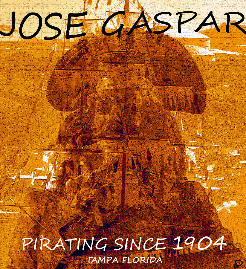 Pirate Jose Gaspar Photograph by David Lee Thompson