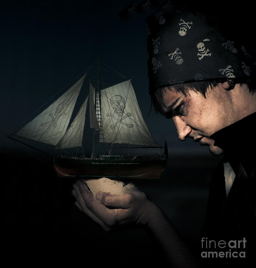 Caucasian Photograph - Pirate by Jorgo Photography - Wall Art Gallery Caucasian Photograph - Pirate by Jorgo Photography - Wall Art Gallery