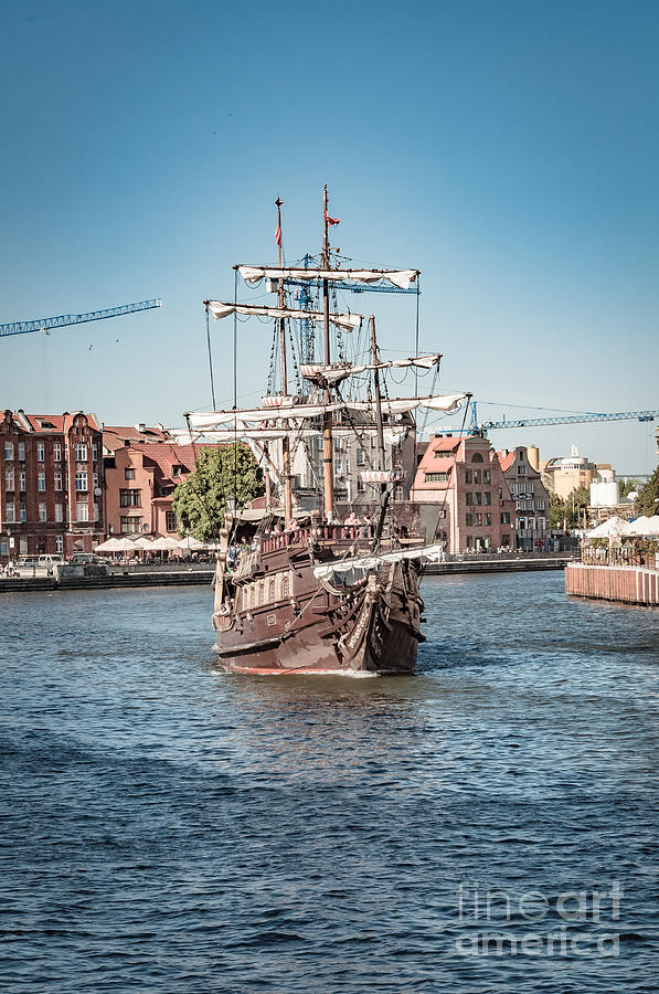 Pirate ship, Gdansk Photograph by Mariusz Talarek