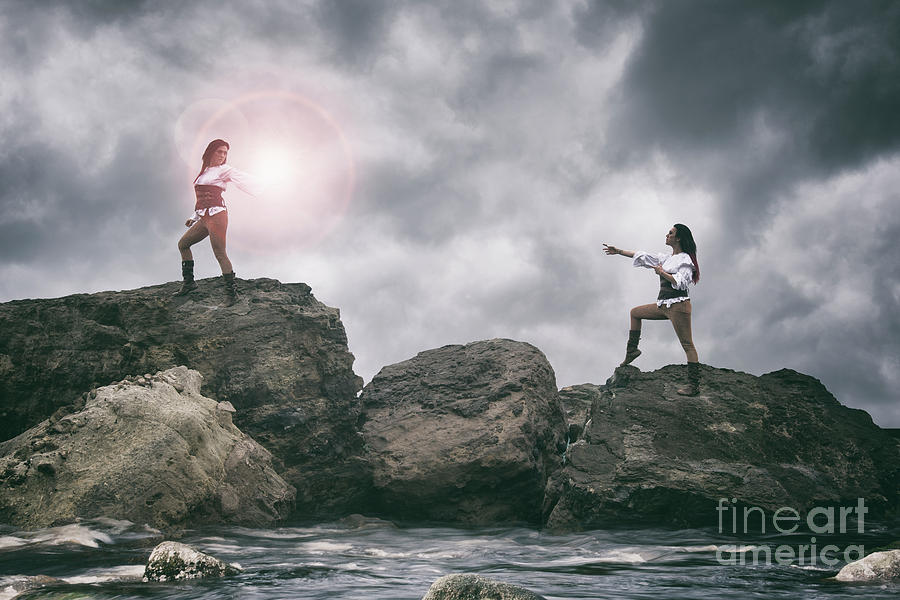 Pirate Sisters Photograph by Clayton Bastiani