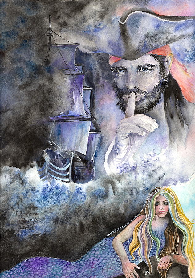 Pirates Bounty Painting by Kim Whitton