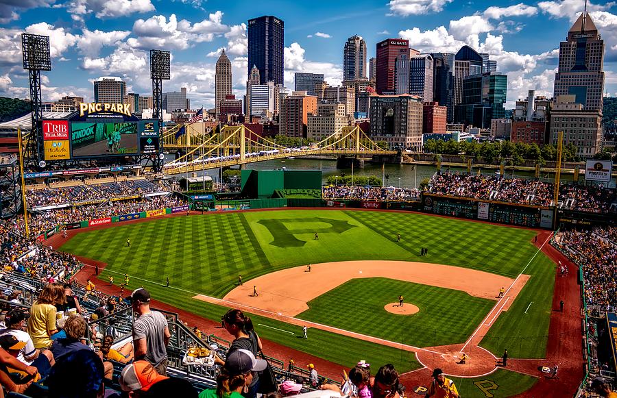 Pittsburgh Photograph - Pirates Day Game by Mountain Dreams