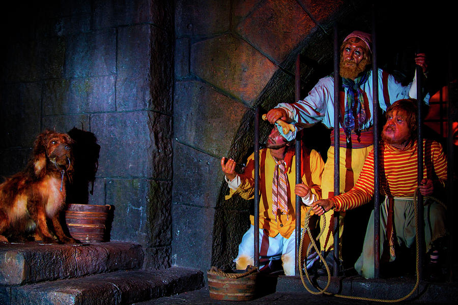 Pirates of the Caribbean Ride Photograph by Mark Andrew Thomas