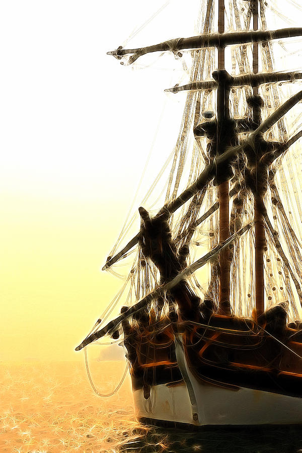 Pirates Sunset Sail  Photograph by Athena Mckinzie