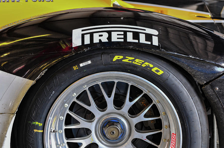 Pirelli Racing Tires Photograph by Jorge Moro