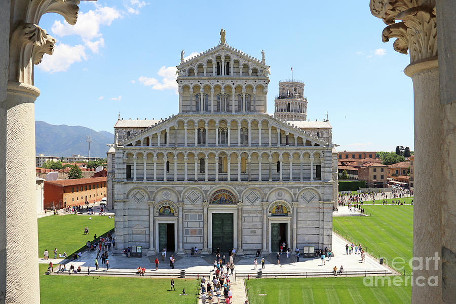 Pisa Cathedral  9996 Photograph by Jack Schultz