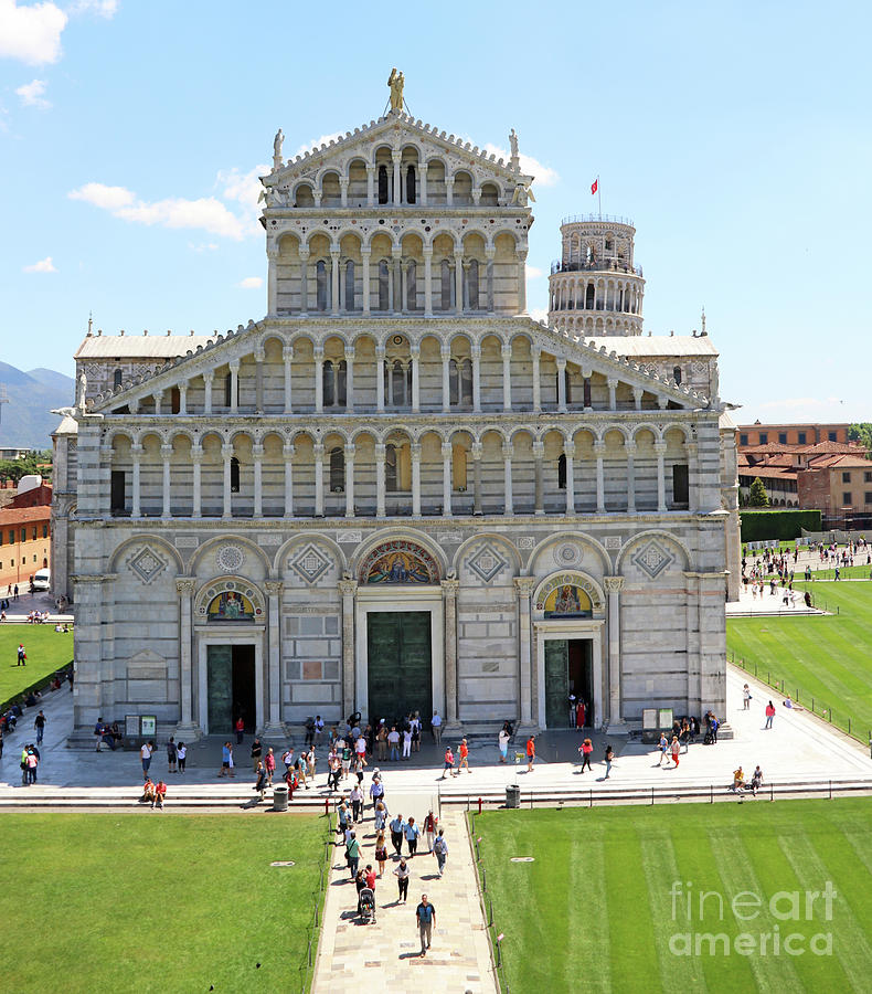 Pisa Cathedral  9997 Photograph by Jack Schultz