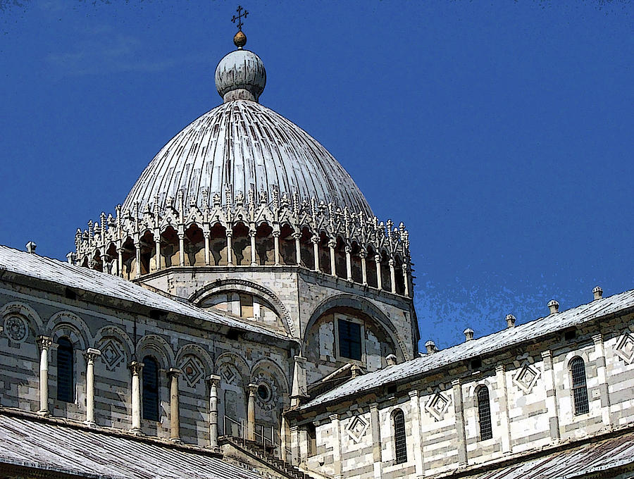 Pisa Cathedral Dome Photograph by Debbie Oppermann | Fine Art America