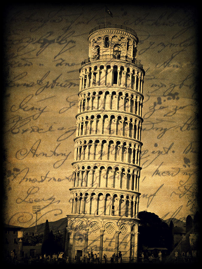 Pisa Digital Art by Micki Findlay