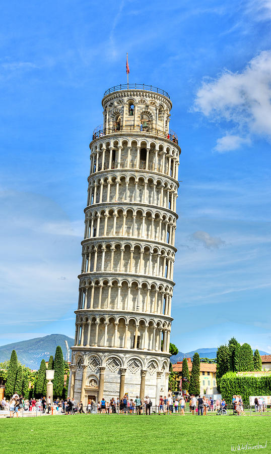 Pisa - straight tower on a leaning world Photograph by Weston Westmoreland