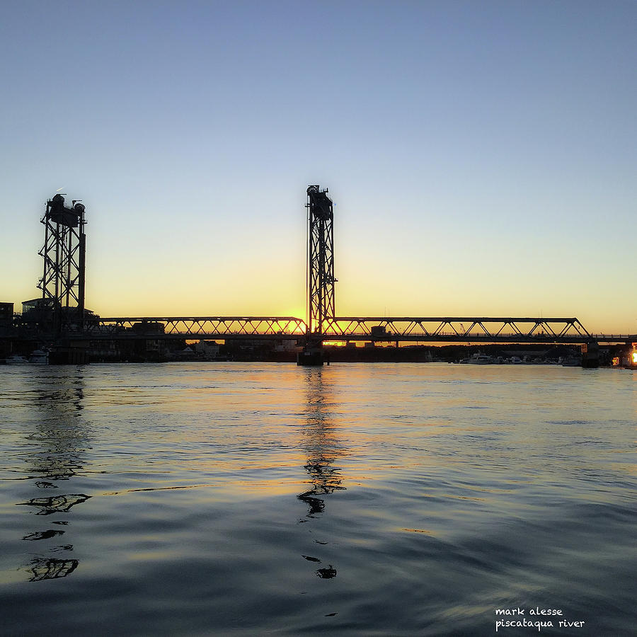 Piscataqua River Photograph by Mark Alesse