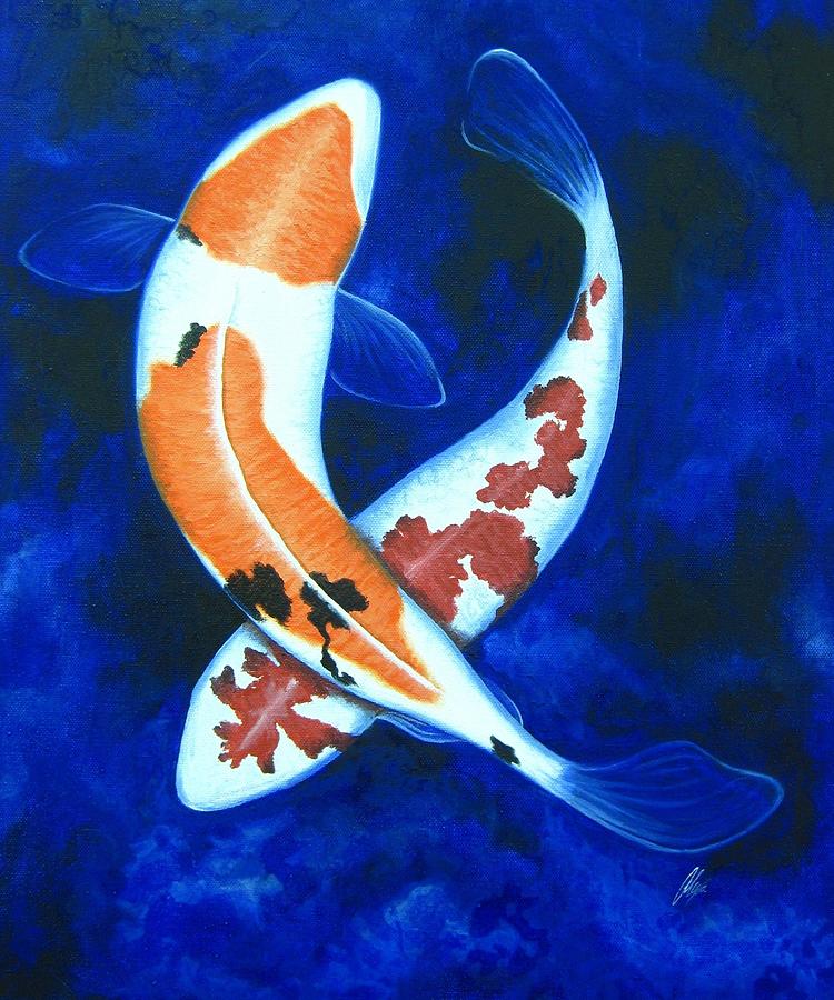 Pisces Revisited Painting by Alexa Humphreys - Fine Art America